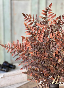 Fall Autumnal Fern Bundle ~ Rust