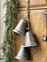Load image into Gallery viewer, Christmas Hanging Bethlehem Bells Set of 3 | Vintage Character