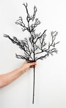 Load image into Gallery viewer, Halloween 32&quot; Glittered Black Twig