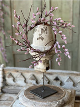 Load image into Gallery viewer, Blushing Pink Catkin Willow Bud Candle Ring