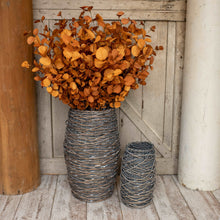 Load image into Gallery viewer, 35&quot; Rust Orange Eucalyptus Spray | Vintage Character