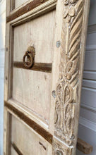 Load image into Gallery viewer, Antique Pair of Egyptian Wood Stripped Pordandar Pine Doors ~Ships Free | Vintage Character