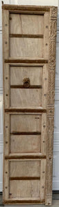 Antique Pair of Egyptian Wood Stripped Pordandar Pine Doors ~Ships Free | Vintage Character
