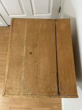 Load image into Gallery viewer, Antique English Pine Linen Bin
