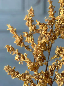 Fall Fleece Flower ~ Mustard Yellow