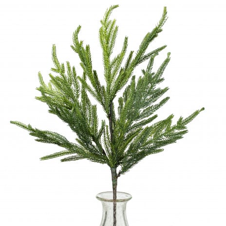 Christmas Norfolk Pine Stems~ Bundle of 6
