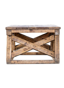 Timber Frame Wood Coffee Table