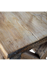 Load image into Gallery viewer, Timber Frame Wood Coffee Table | Vintage Character