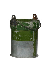 Load image into Gallery viewer, Short Vintage AMMO Canister Metal Bucket