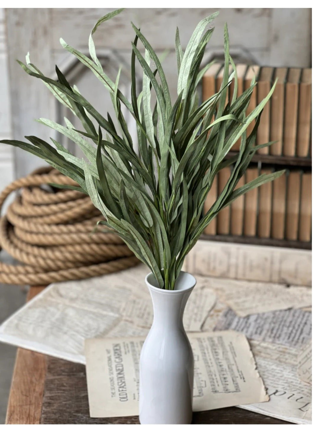 Green Grass Serene Shoals Bush | Vintage Character