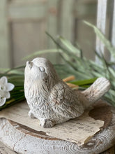 Load image into Gallery viewer, Concrete Rustic Wren Perched Bird | Vintage Character