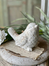Load image into Gallery viewer, Concrete Rustic Wren Perched Bird | Vintage Character
