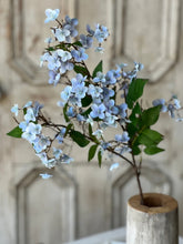 Load image into Gallery viewer, Canterbury Blue Mist Hydrangea Spray | Vintage Character