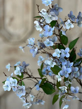 Load image into Gallery viewer, Canterbury Blue Mist Hydrangea Spray | Vintage Character