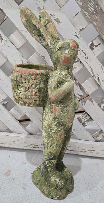 Aged Gathering Rabbit Statue