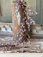 Load image into Gallery viewer, Blushing Pink Catkin Willow Bud Garland