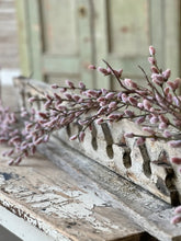 Load image into Gallery viewer, Blushing Pink Catkin Willow Bud Garland