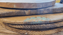 Load image into Gallery viewer, Authentic Antique Small Turkish Bread Board