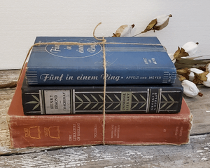 Antique Lot of Books | Vintage Character