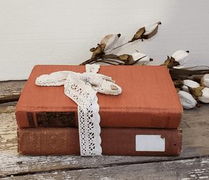 Antique Lot of Books | Vintage Character