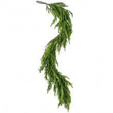 Load image into Gallery viewer, Christmas Frosted Norfolk Pine Garland 65&quot;