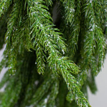 Load image into Gallery viewer, Christmas Frosted Norfolk Pine Garland 65&quot;