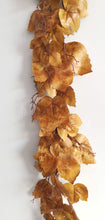 Load image into Gallery viewer, Old Maple Leaves 6ft Garland Fall Decor Aged Dried Leaves | Vintage Character