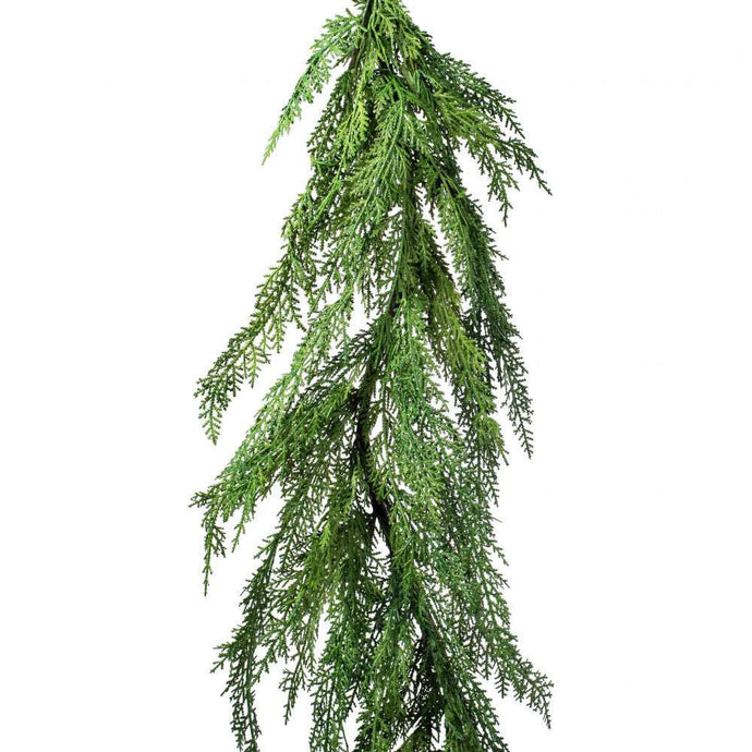 Christmas Cedar Pine Garland 4Ft | Vintage Character