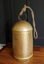 Load image into Gallery viewer, Jumbo Antique Gold Cow Bell Set of 3