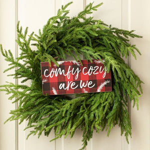 24" Christmas Norfolk Pine Wreath