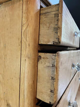 Load image into Gallery viewer, Antique English Pine Dresser