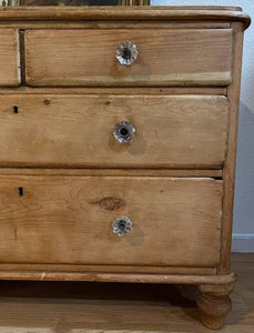 Antique English Pine Dresser
