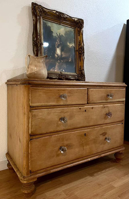Antique English Pine Dresser