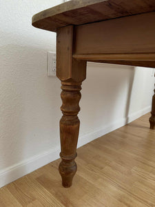 Antique English Pine Table