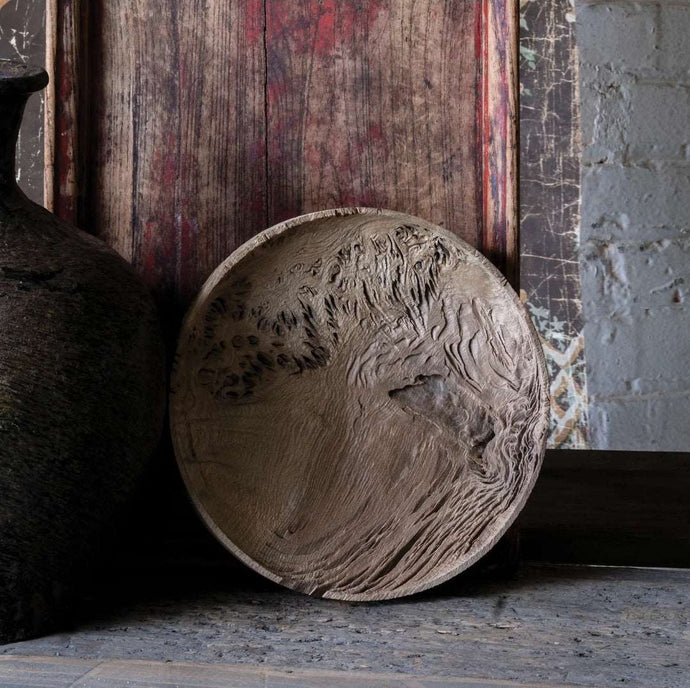 Vintage Artisan Wood Tray | Vintage Character