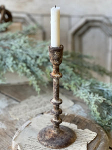 Sahara Taper Candle Holder Set of 3 Distressed Finish