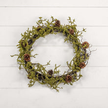 Load image into Gallery viewer, Twigs &amp; Pinecones 20&quot; Wreath | Vintage Character
