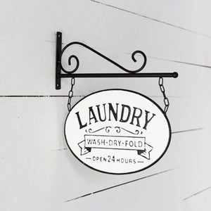NEN Targa in metallo con scritta The Laundry Room, per esterni, casa, grotta, garage, decorazione da parete in metallo e alluminio, 20,3 x 30,5 cm NEN Targa in metallo con scritta The Laundry Room, per esterni, casa, grotta, garage, decorazione da parete in metallo e alluminio, 20,3 x 30,5 cm