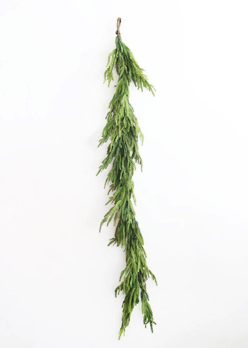 Christmas Norfolk Pine Garland 5Ft | Vintage Character