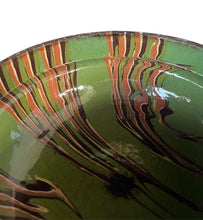 Load image into Gallery viewer, Hungarian Cottage Crafted Medium Green Bowl