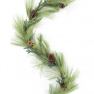 Christmas Long Needle Pine Garland 6Ft