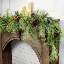 Load image into Gallery viewer, Christmas Long Needle Pine Garland 6Ft