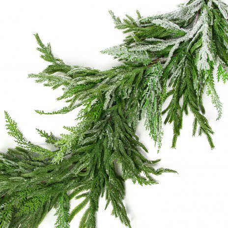 Christmas Snowy Pine Garland 5Ft