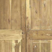 Antique Pair of Bleached Wooden Pine Doors ~Ships Free